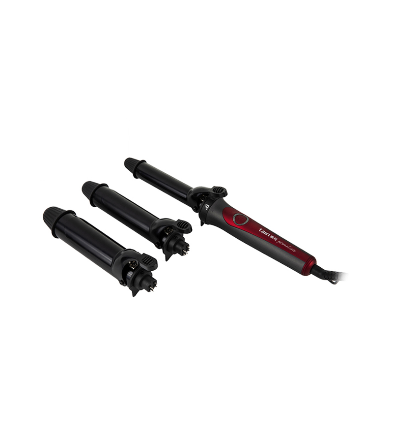 TH7216 Black/Red Worldwide Voltage Hair Curler