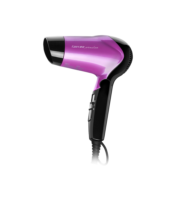 What should I do if the hair dryer does not blow hot air?