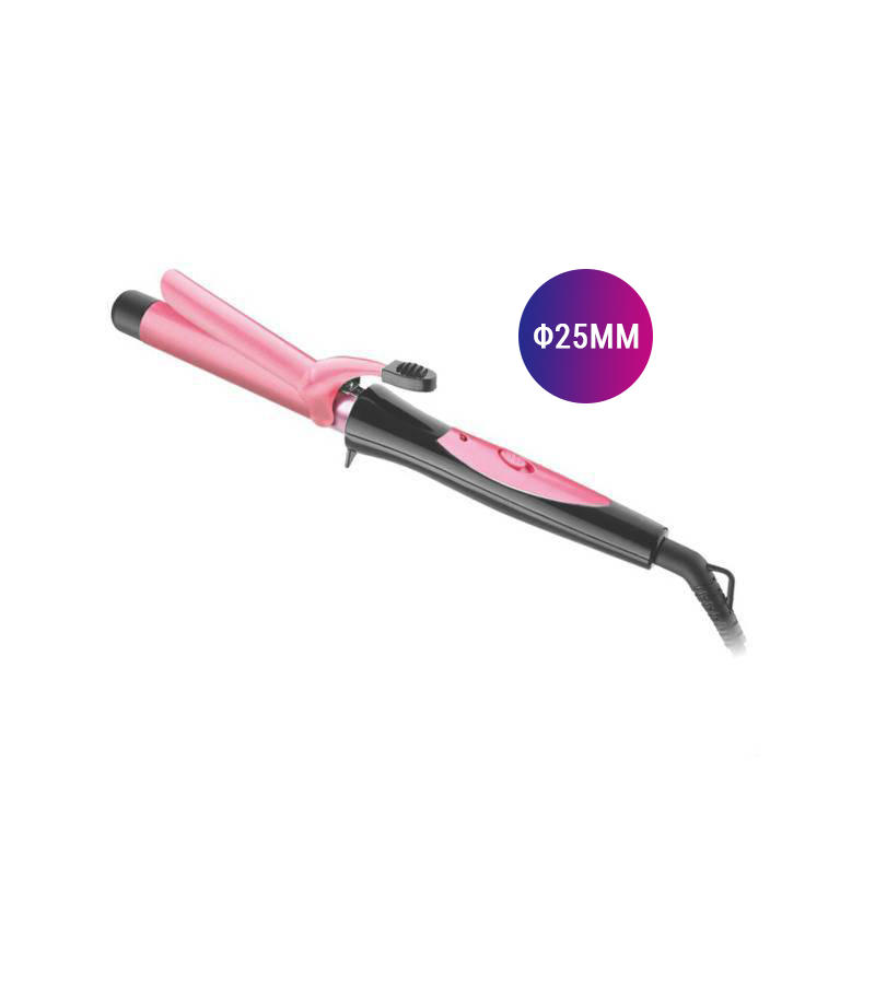 TH7212D 25MM Pink Hair Curler/Curling Irons