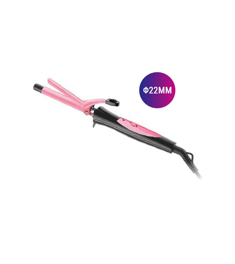 TH7212C 22MM Pink Hair Curler/Curling Irons